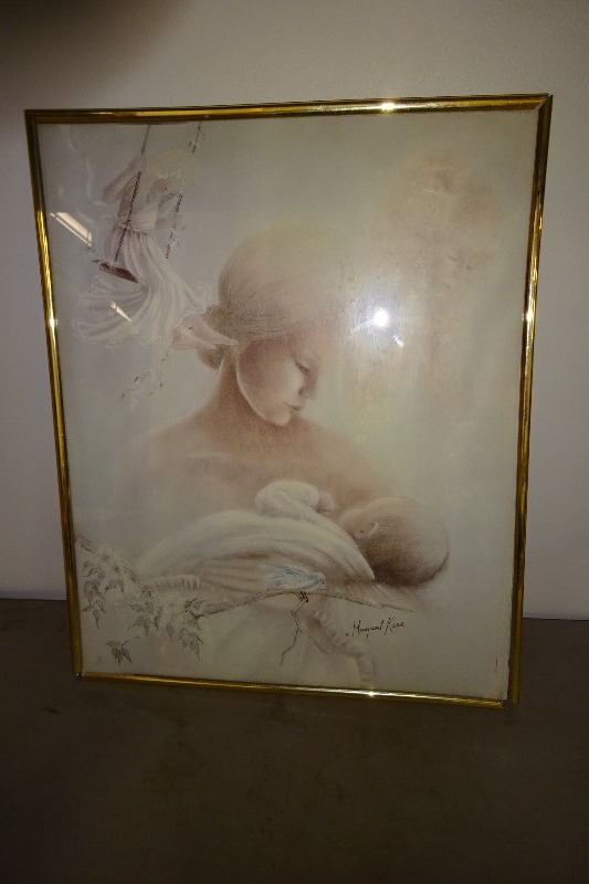 Picture Lady Holding Baby
