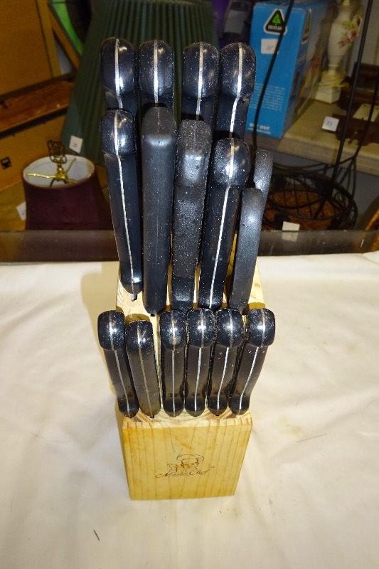 Master Chef knife block set