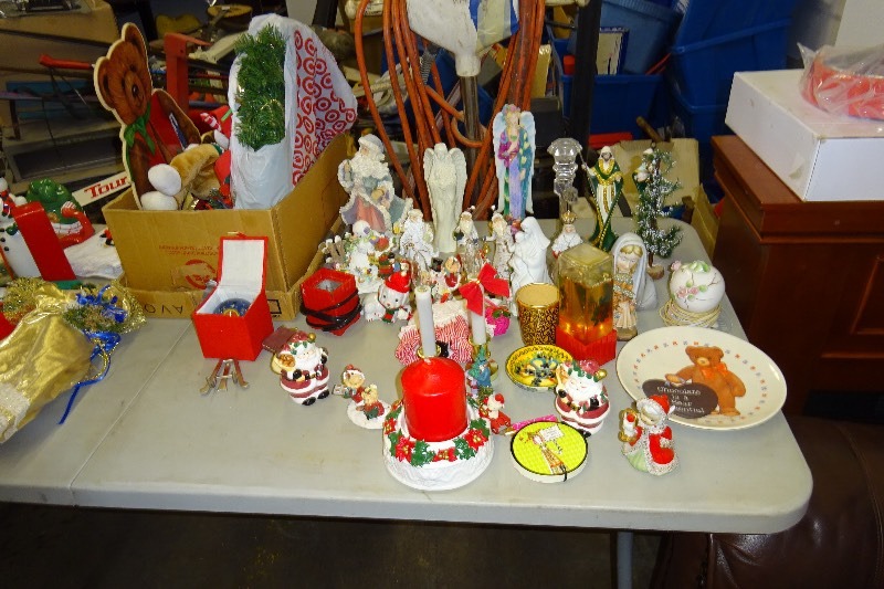 Huge lot of Christmas decorations