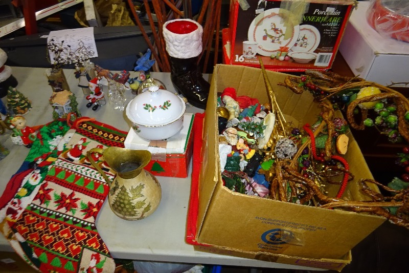 Lot of Christmas Decorations