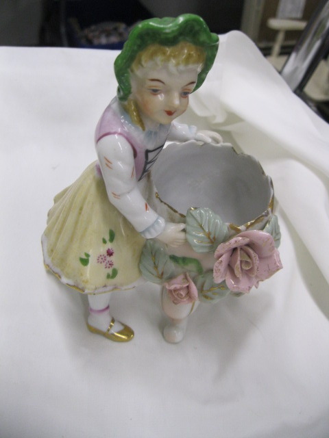 Bone China Blower Figurine