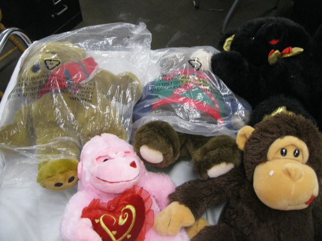 Lot of stuffed animals