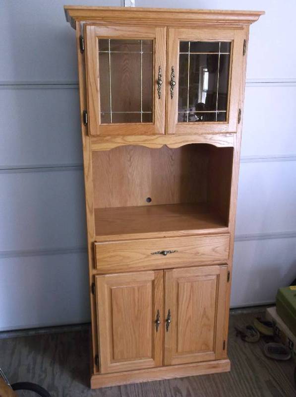 Oak Hutch