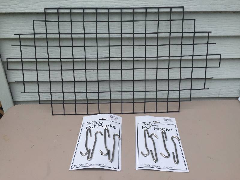 lot 2 image: NEW Pan Rack with Hooks
