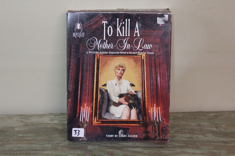 lot 33 image: To Kill A Mother-In-Law Puzzle