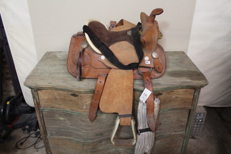 lot 41 image: Horse Saddle