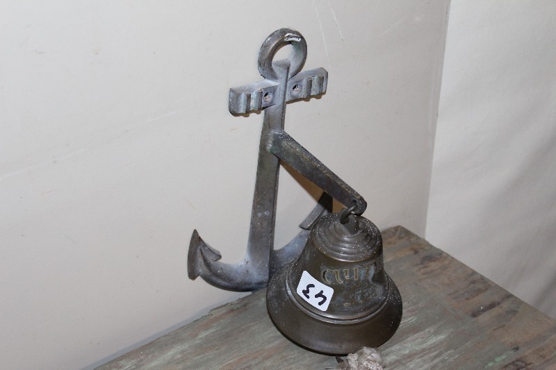 lot 43 image: Boat Anchor Bell