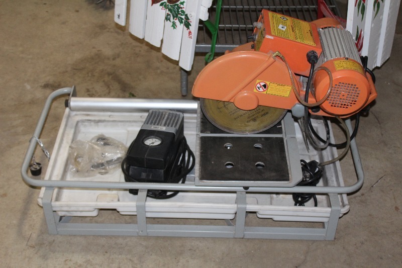 Chicago Electric Tile Saw 10 Inch