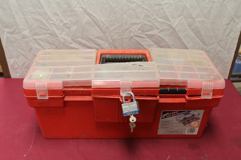 lot 210 image: Large lot of Tools in a Toolbox