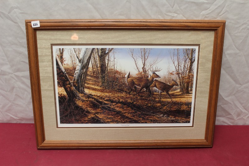 lot 221 image: Framed Print