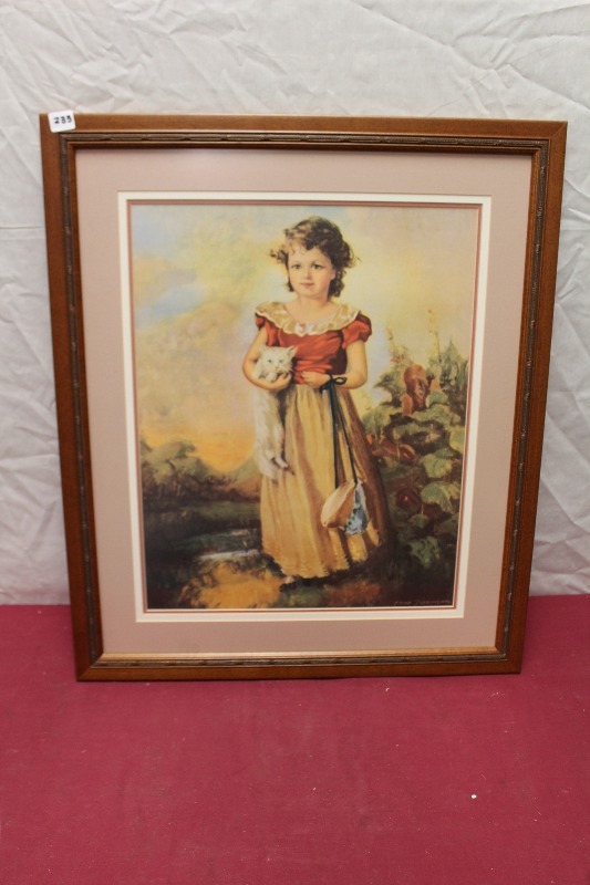 lot 233 image: Framed Print
