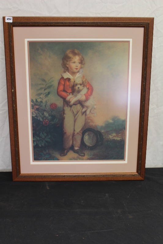 lot 234 image: Framed Print