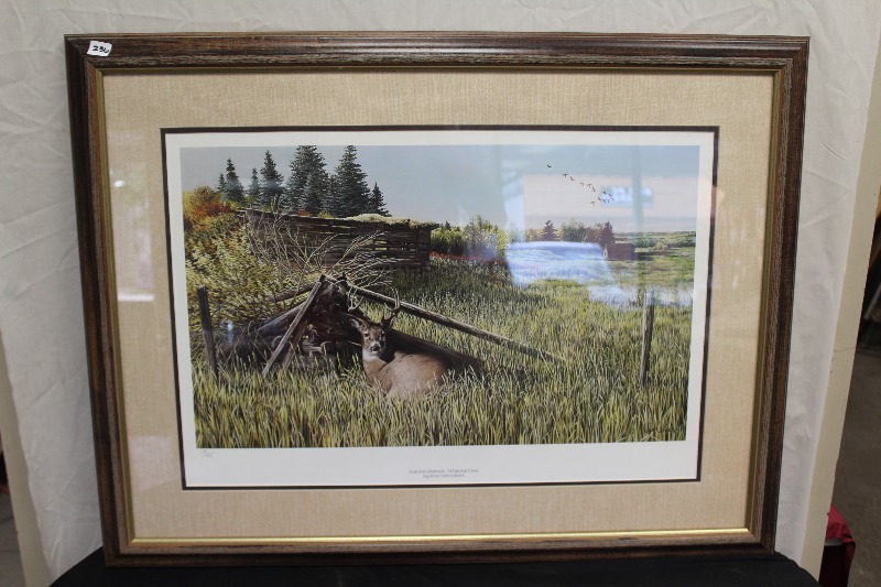 lot 236 image: Framed Print
