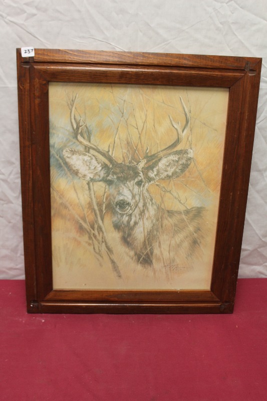 lot 237 image: Framed Print
