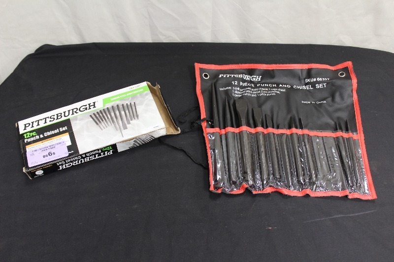lot 303 image: Punch and Chisel Set