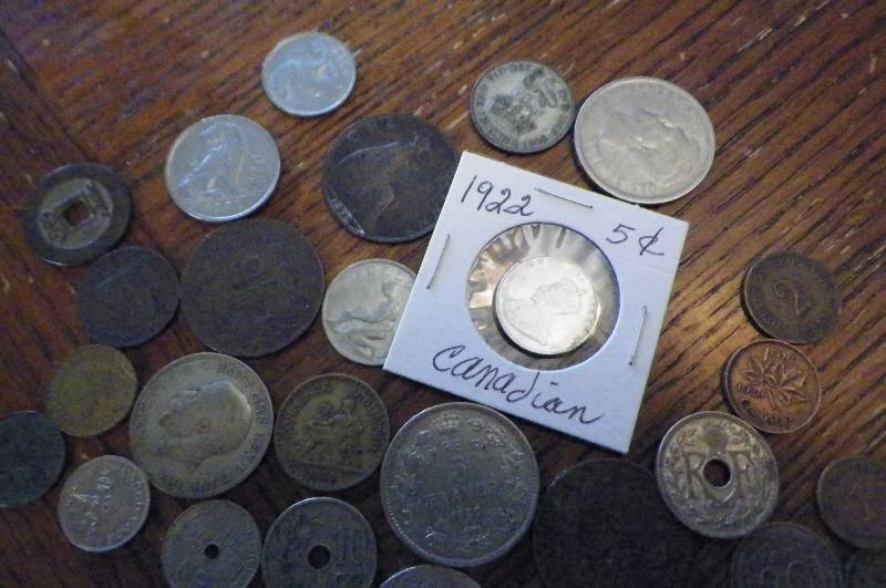 Foreign Coin Lot Dating Back to 1864
