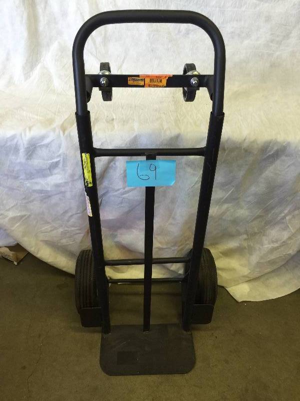 Milwaukee 800 lb. Capacity 2-in-1 Convertible Hand Truck Model ...