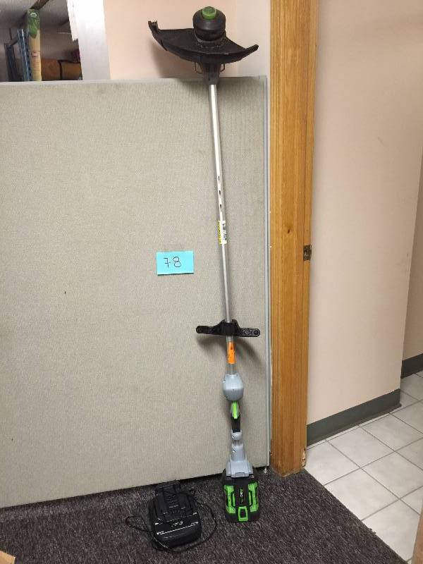 lot 78 image: EGO Weed Eater - Battery Operated Used Tested Works