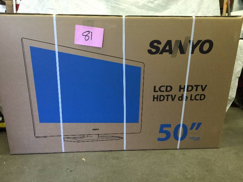 lot 81 image: Sanyo 50 LCD HDTV