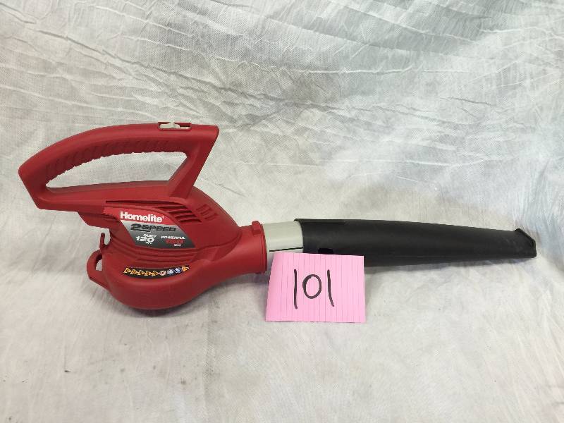 lot 101 image: Homelite Electric Blower