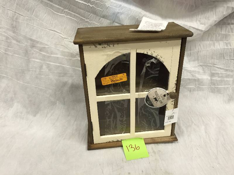lot 136 image: Natural Home Distressed Cabinet
