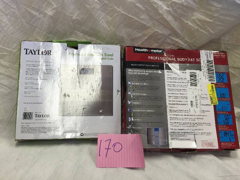 lot 170 image: Lot of 2 Digital Scales