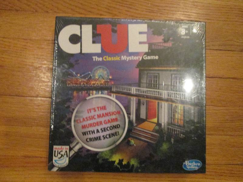 ages 8 CLUE the classic mystery ga...