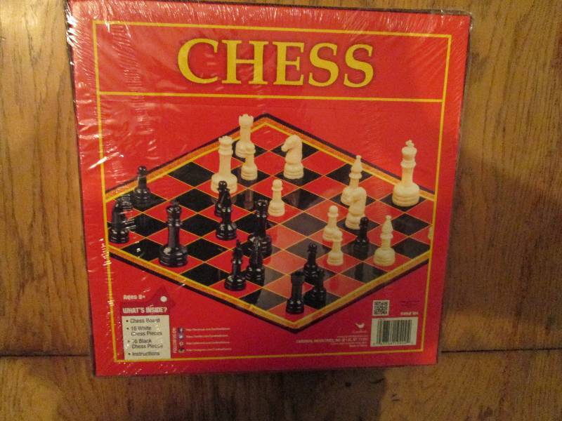 brand new ages 8 chess game board...