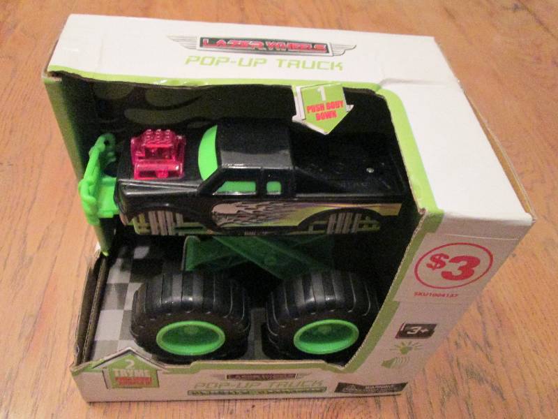 lazer wheels pop up truck with ligh...