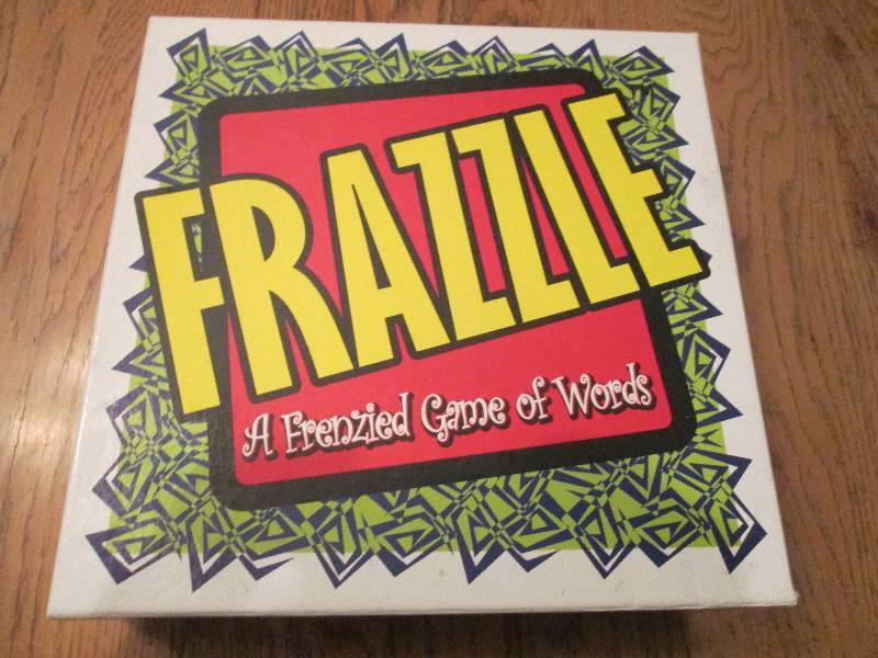 frazzle a frenzied game of words it...