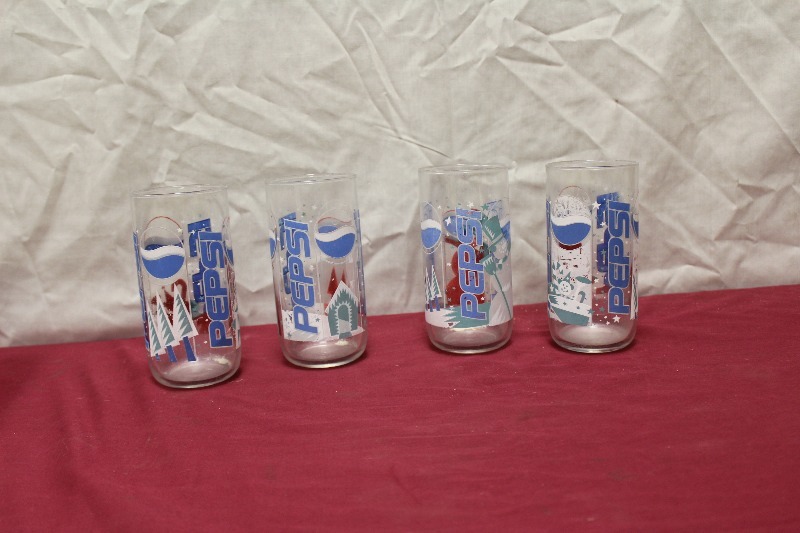 Vintage Pepsi Glasses