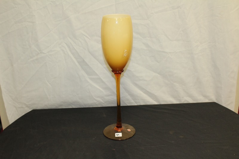 Vintage Itialian Stemmed Vase
