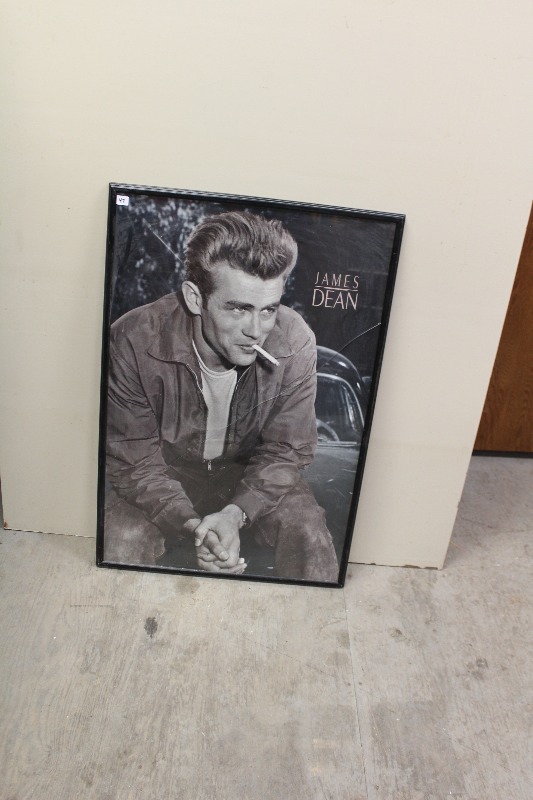 James Dean print in Frame