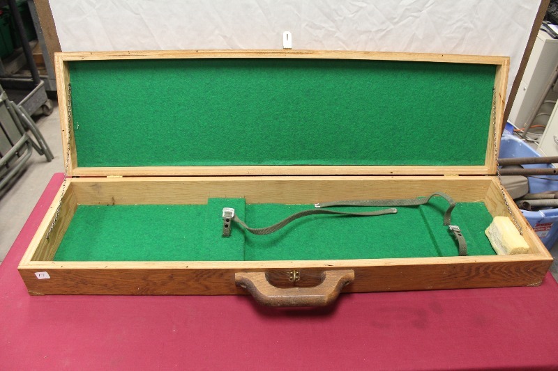 Wood Shotgun Case