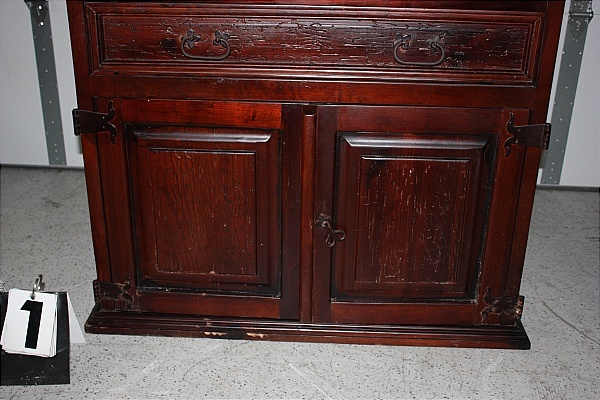 lot 1 image: Rustic Armoire