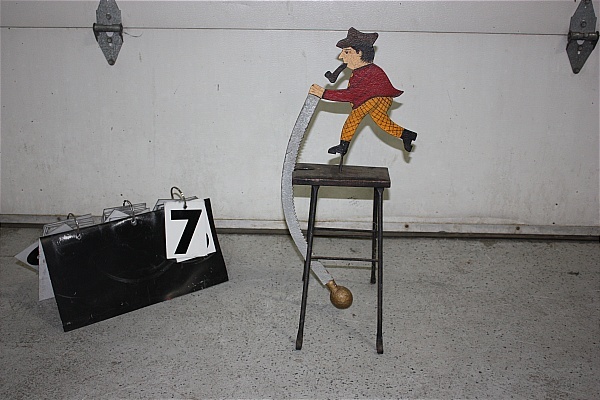 lot 7 image: Metal Sawing Motion Man