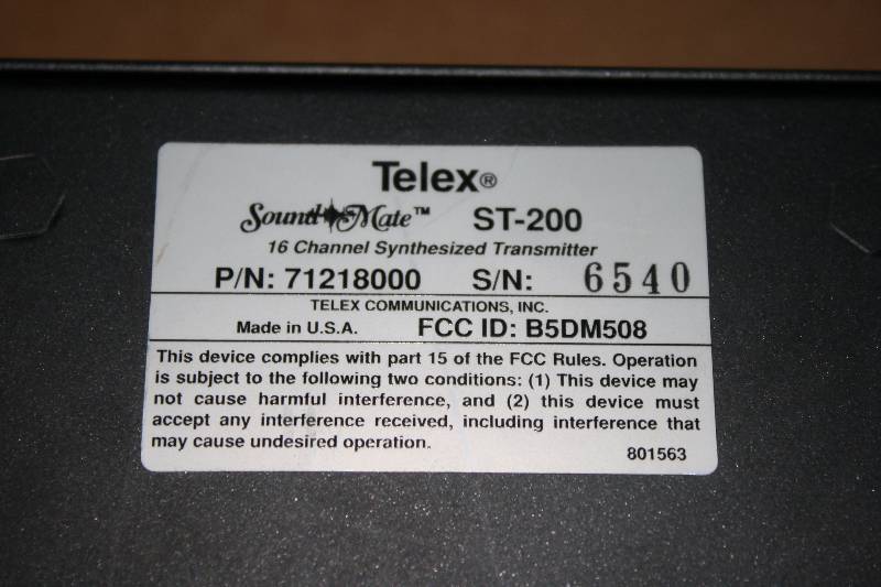soundmate personal listening system operators manual