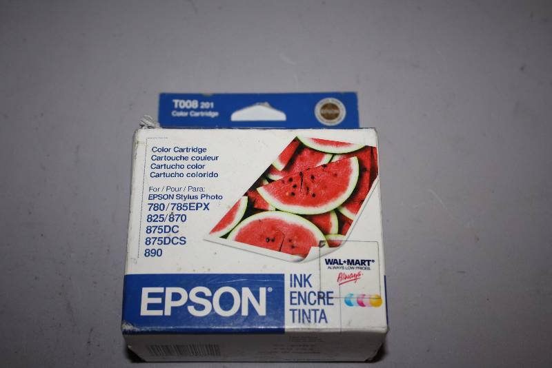 lot 76 image: Replacement Print Cartridge For Models Epson T008201 Color Cartridge.