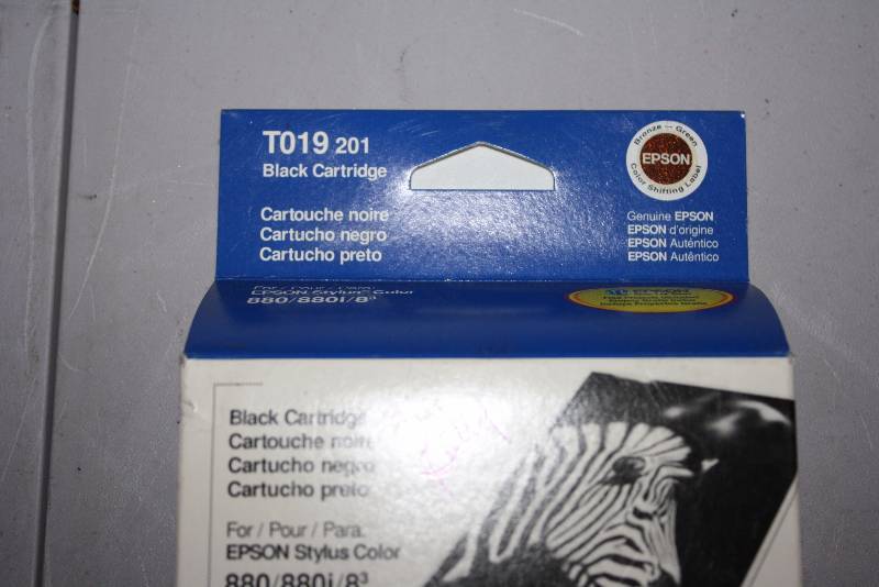 lot 74 image: Replacement Print Cartridge For Models Epson T109201 Black.