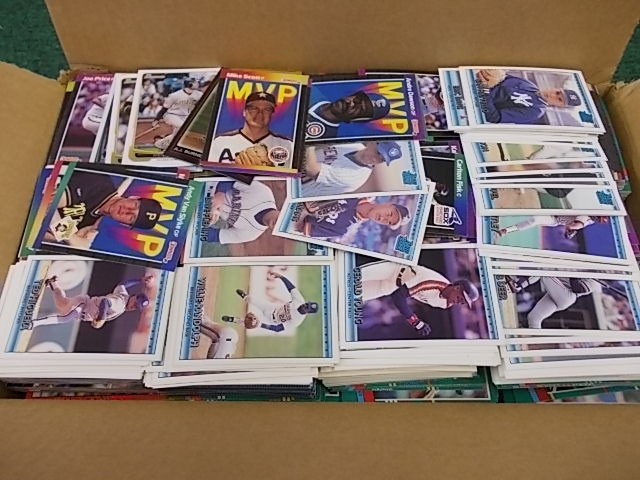 Box Lot Of Baseball Cards