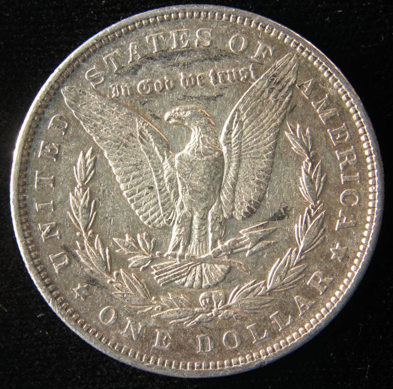 1879 MORGAN SILVER DOLLAR XF DETAILS