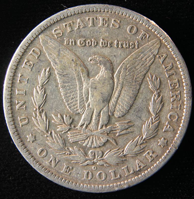 1880 O MORGAN SILVER DOLLAR FINE