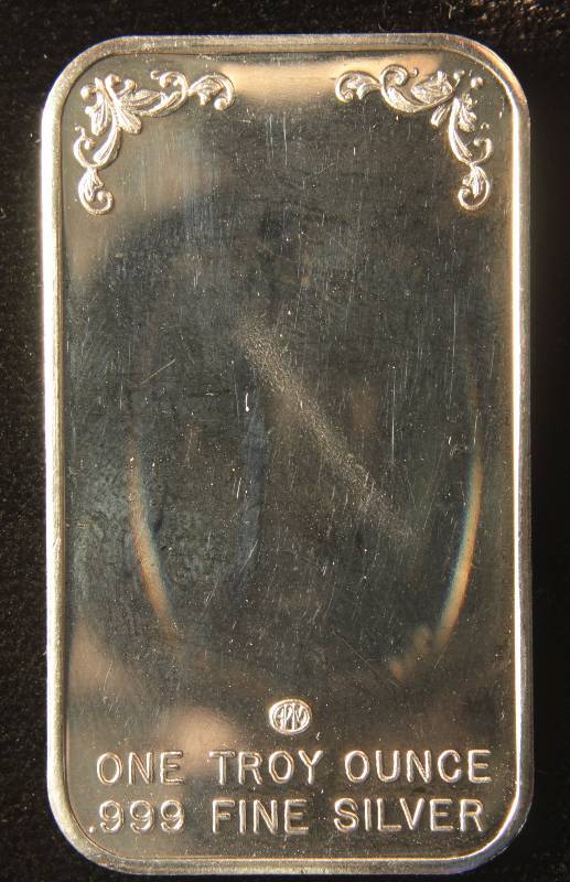 1 TROY Oz. 999 FINE SILVER BAR OPM METALS SILVER BULLET BAR
