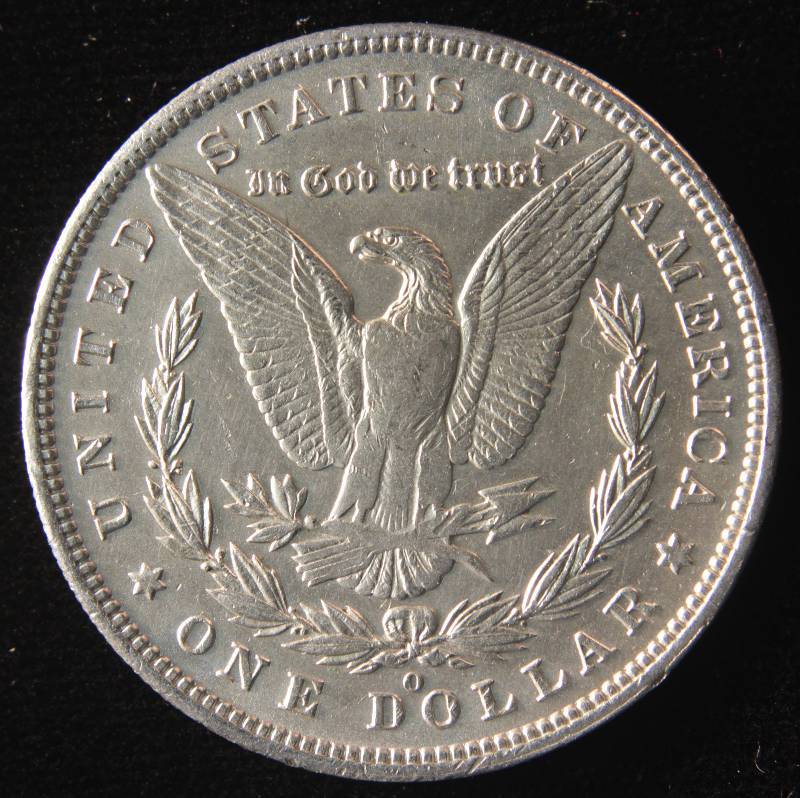 1888 O MORGAN SILVER DOLLAR XF DETAILS
