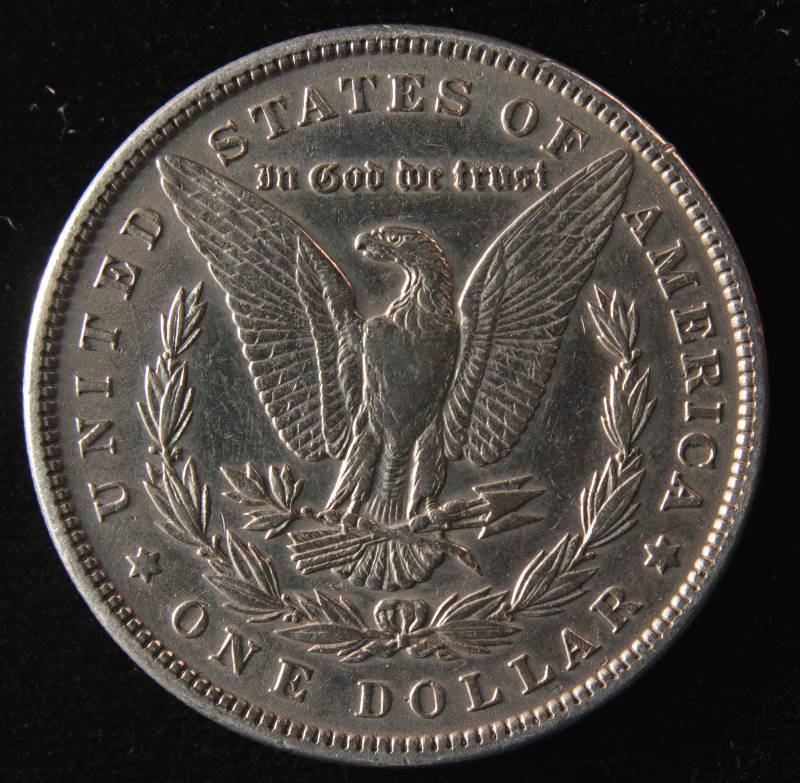 1896 MORGAN SILVER DOLLAR XF DETAILS