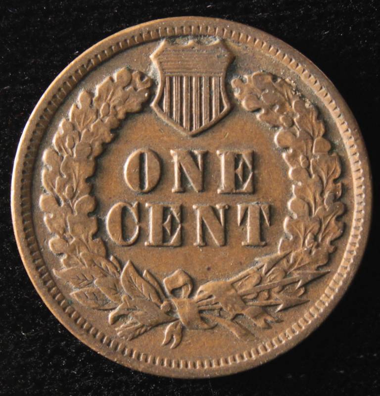 1901 INDIAN HEAT CENT VF