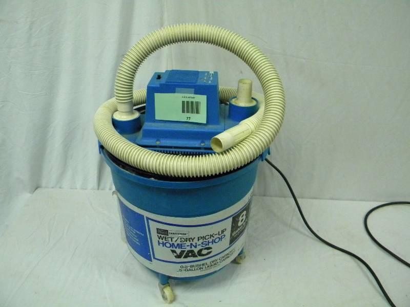 lot 77 image: Sears Craftsman Shop Vac
