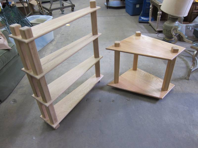 Unique Table & Shelf