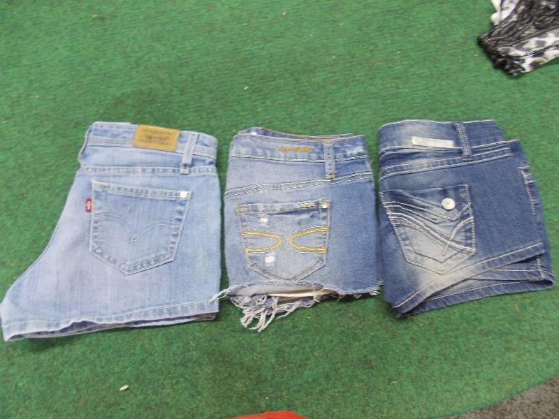 3 Pair Jean Shorts