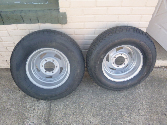 2 New Rintal Trailer Tires